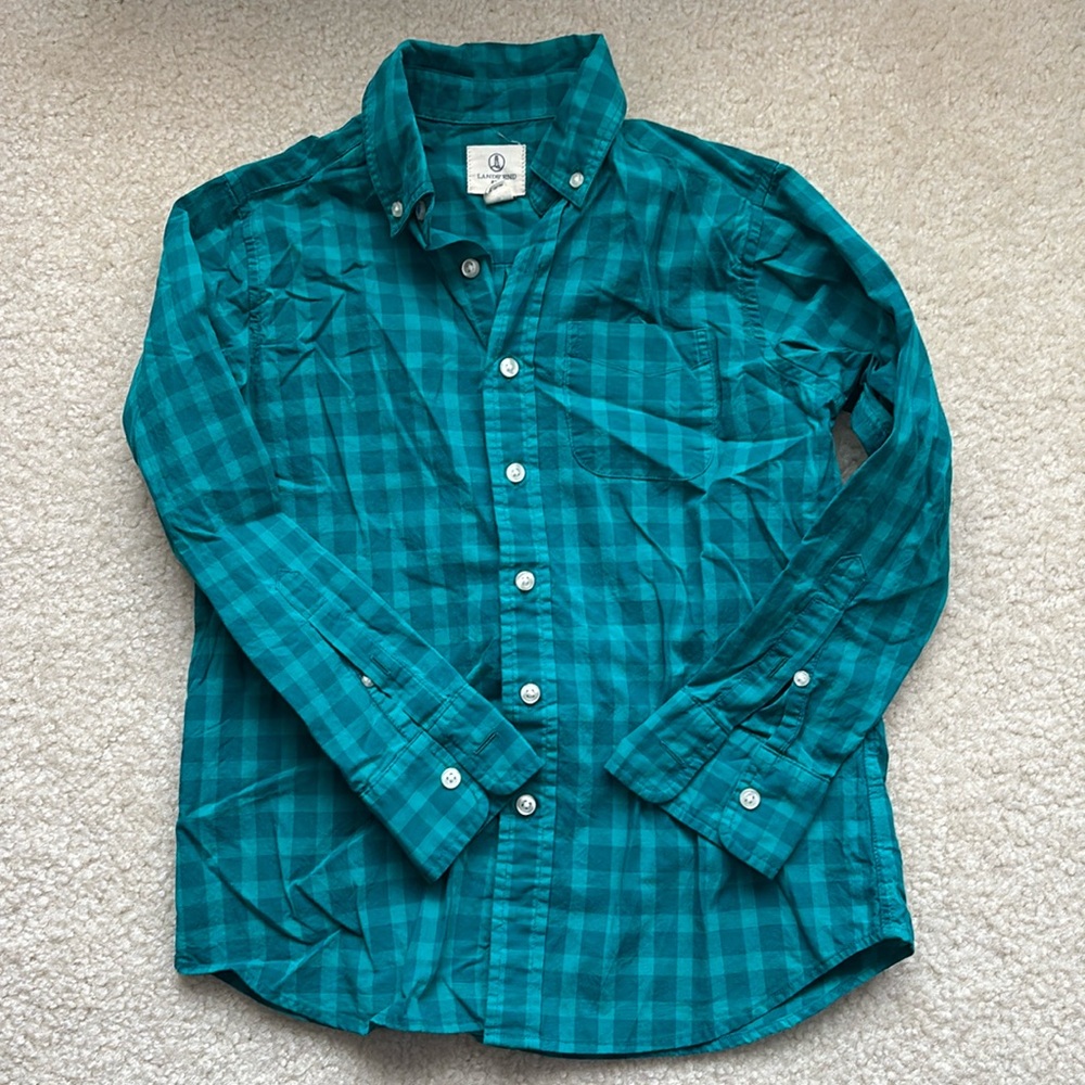 Lands End button down